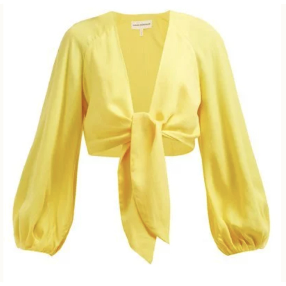 MARA HOFFMAN Gianna Crop Top